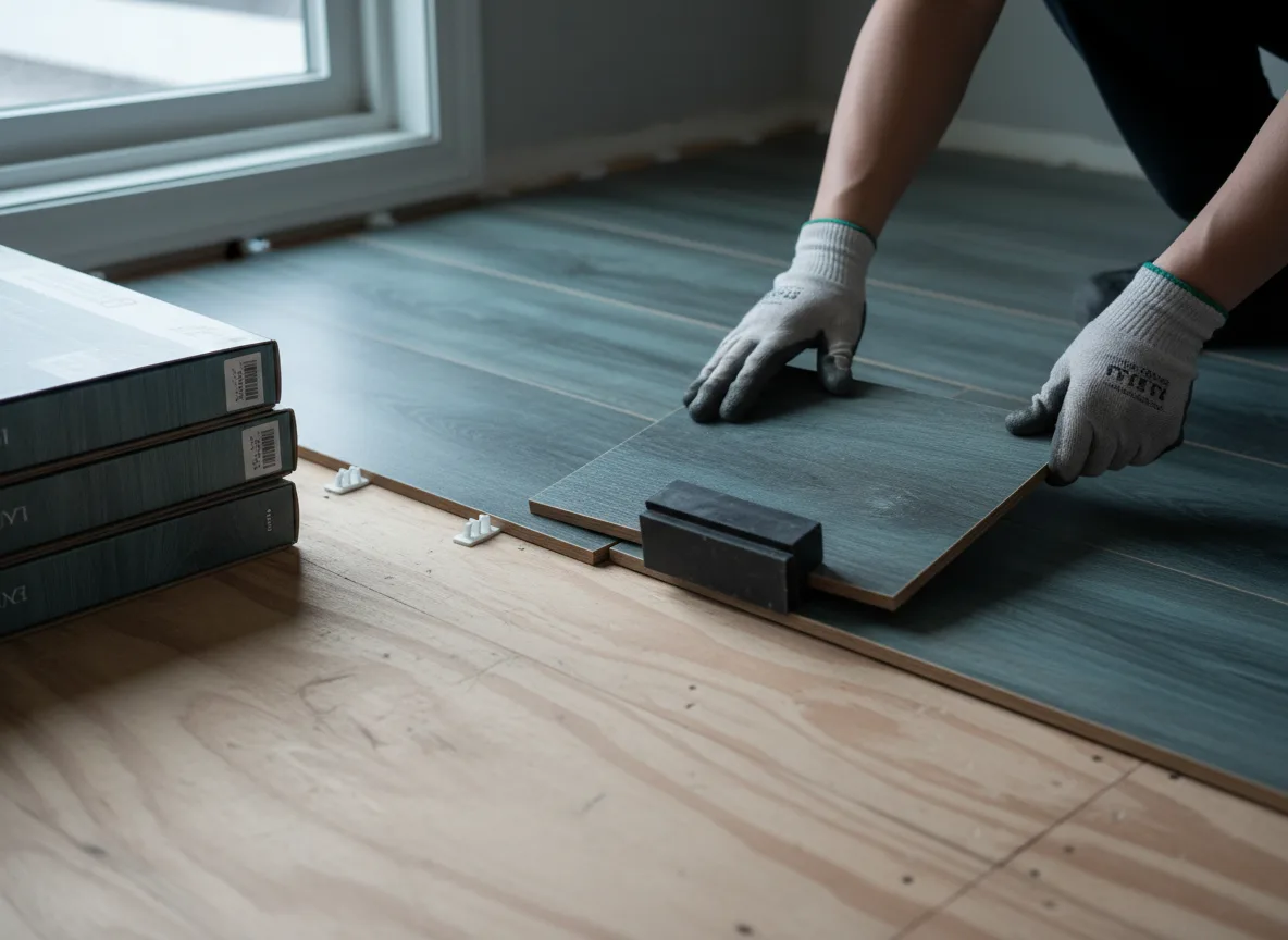 Luxury Vinyl Plank Installation company in Muse, OK